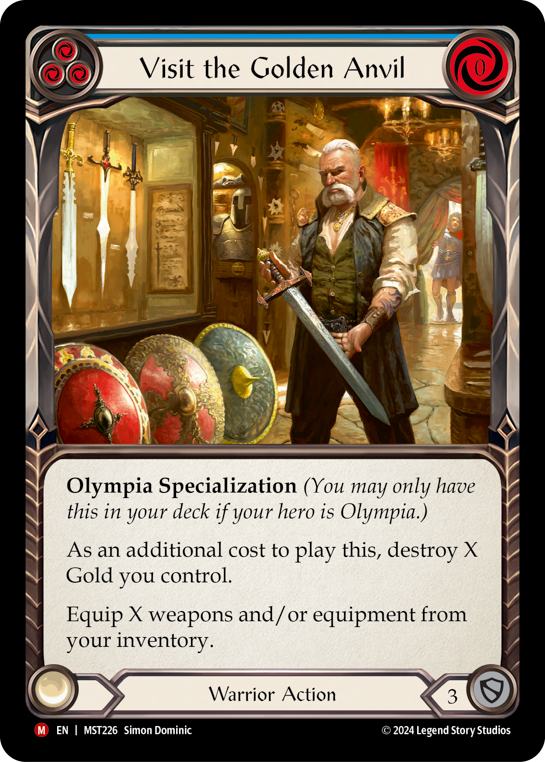 Visit the Golden Anvil MST226 (Part the Mistveil) 