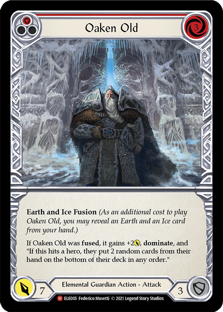 Oaken Old ELE005 (Tales of Aria)  - 1st Edition Normal