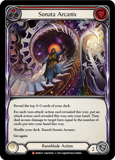 Sonata Arcanix MON231 (Monarch)  - 1st Edition Normal