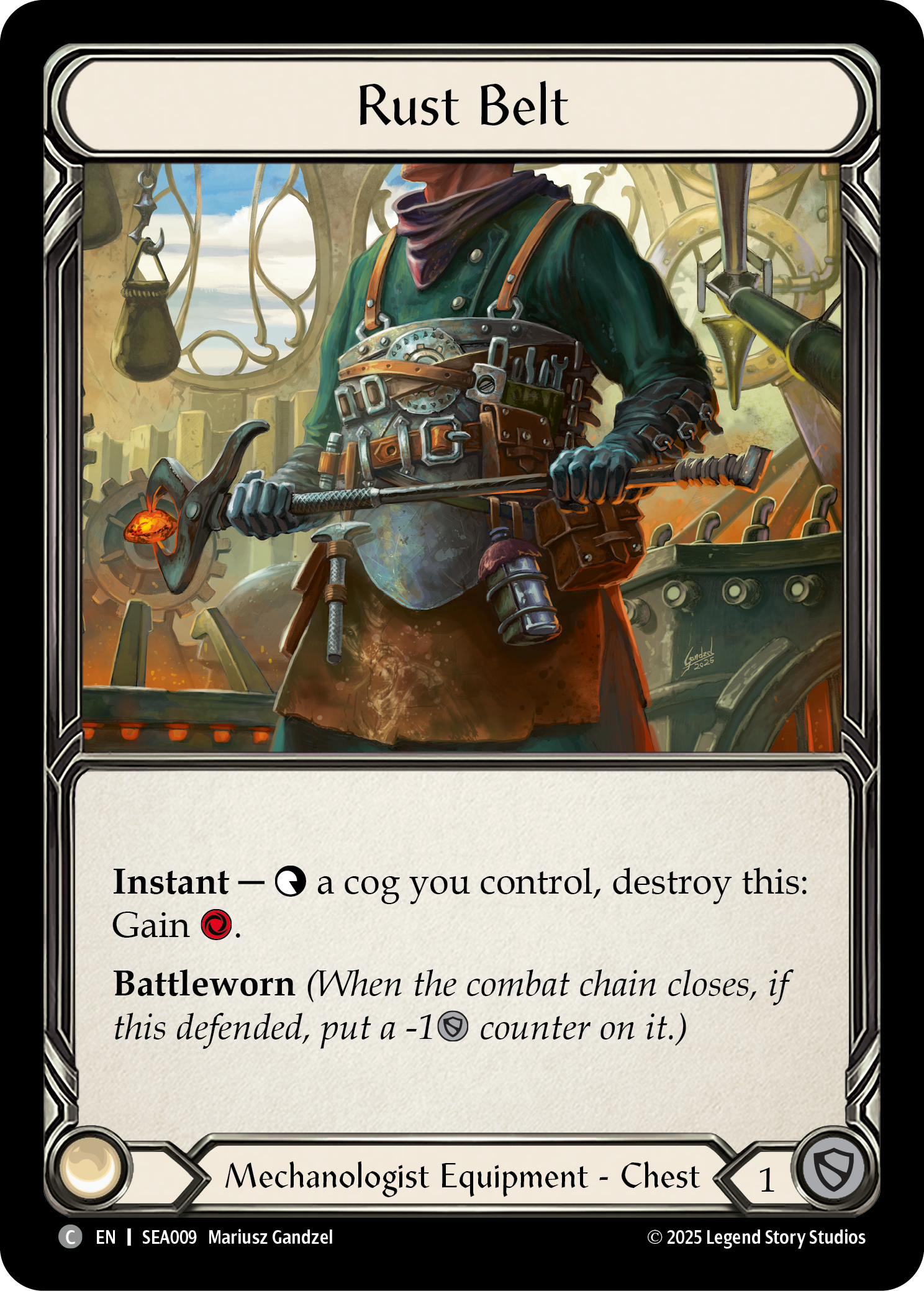 Rust Belt SEA009 (High Seas)  - Cold Foil