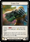 Crater Fist CRU025 (Crucible of War)  - Unlimited Edition Rainbow Foil