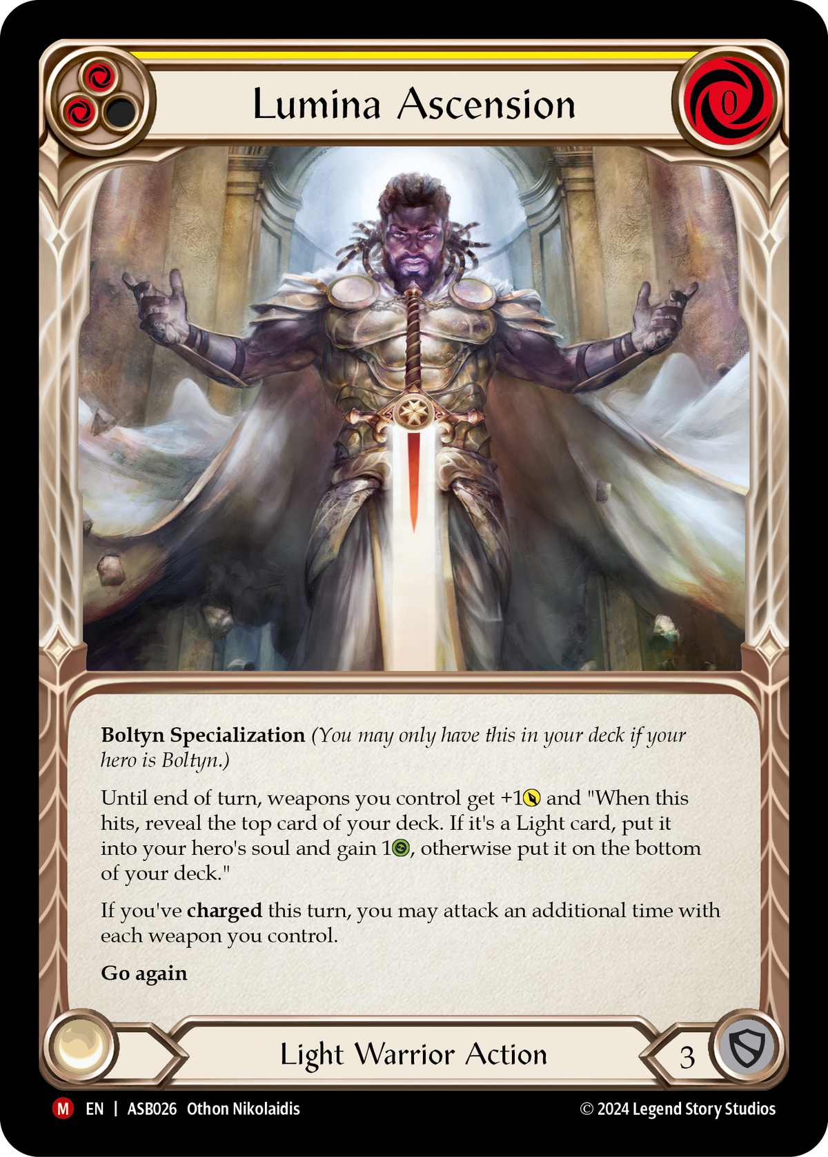 Lumina Ascension ASB026 (Armory Deck: Boltyn) 