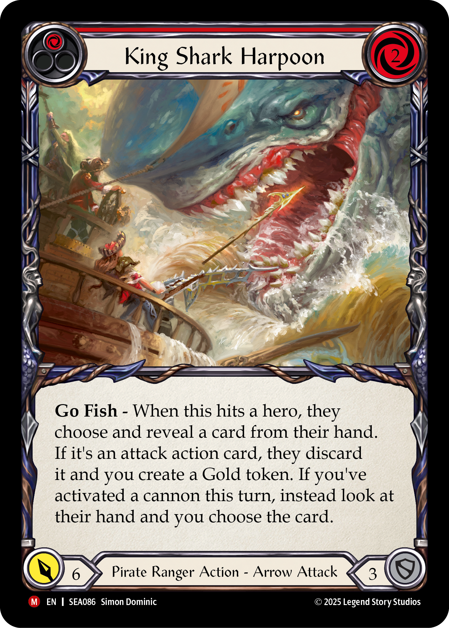 King Shark Harpoon SEA086 (High Seas) 