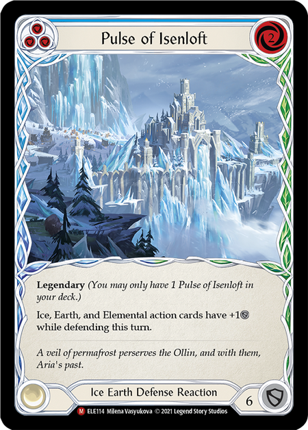 Pulse of Isenloft ELE114 (Tales of Aria)  - 1st Edition Normal