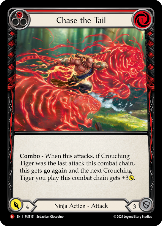 Chase the Tail MST161 (Part the Mistveil)  - Rainbow Foil