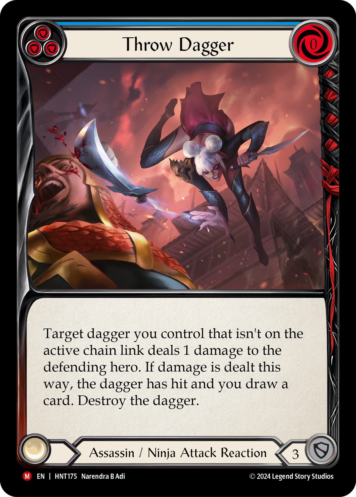 Throw Dagger HNT175 (The Hunted) 