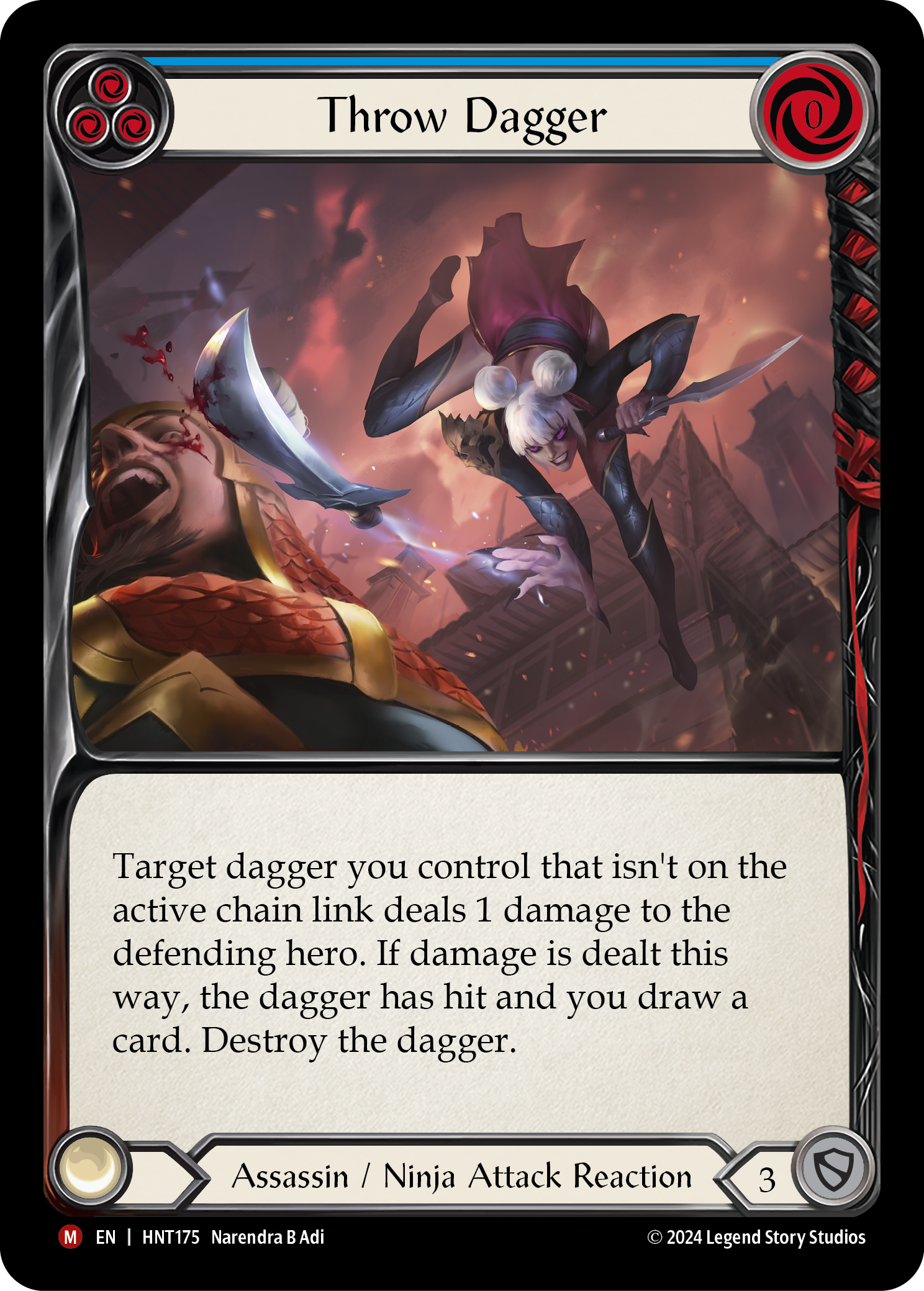 Throw Dagger HNT175 (The Hunted) 