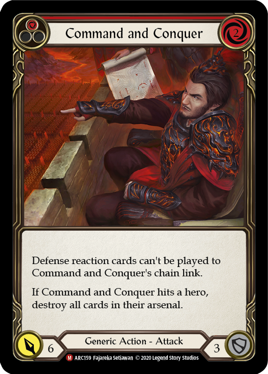 Command and Conquer ARC159 (Arcane Rising)  - Unlimited Edition Normal