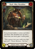 Back Alley Breakline ARC178 (Arcane Rising)  - 1st Edition Rainbow Foil