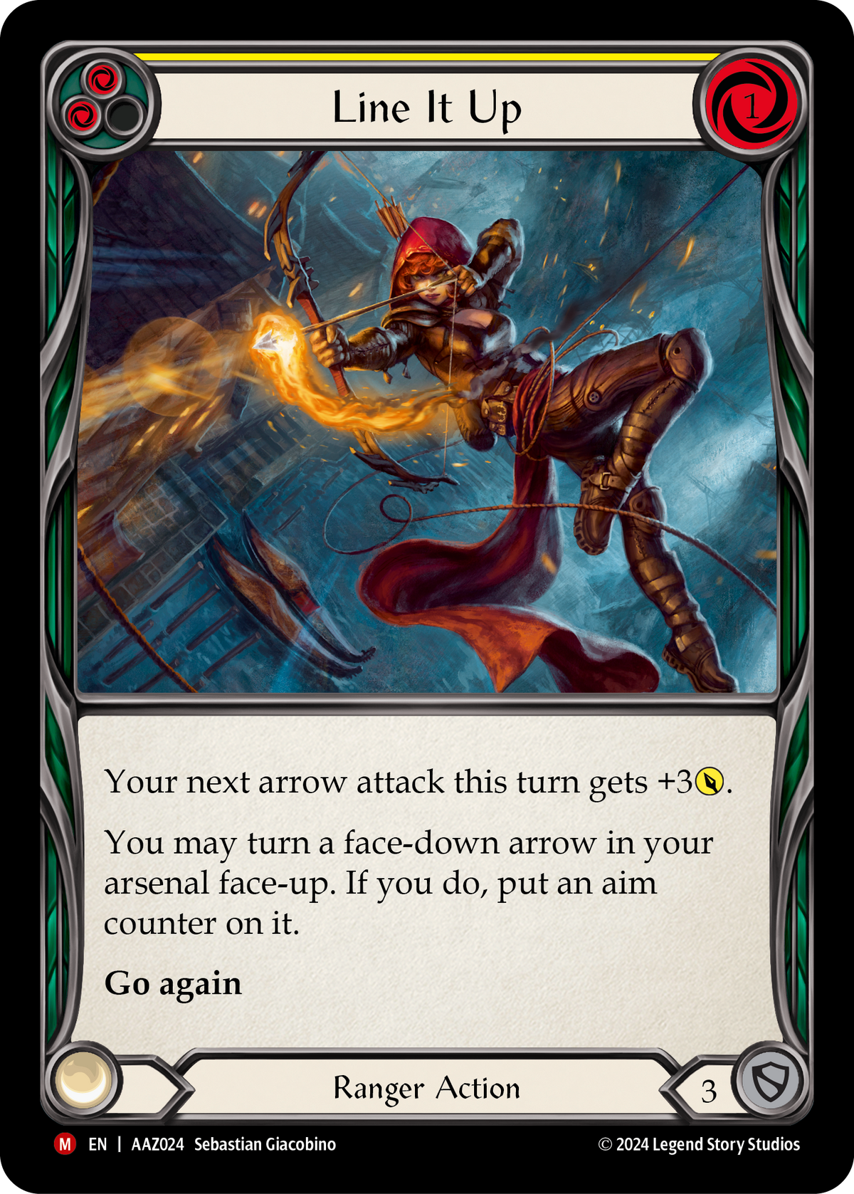 Line It Up AAZ024 (Armory Deck: Azalea) 