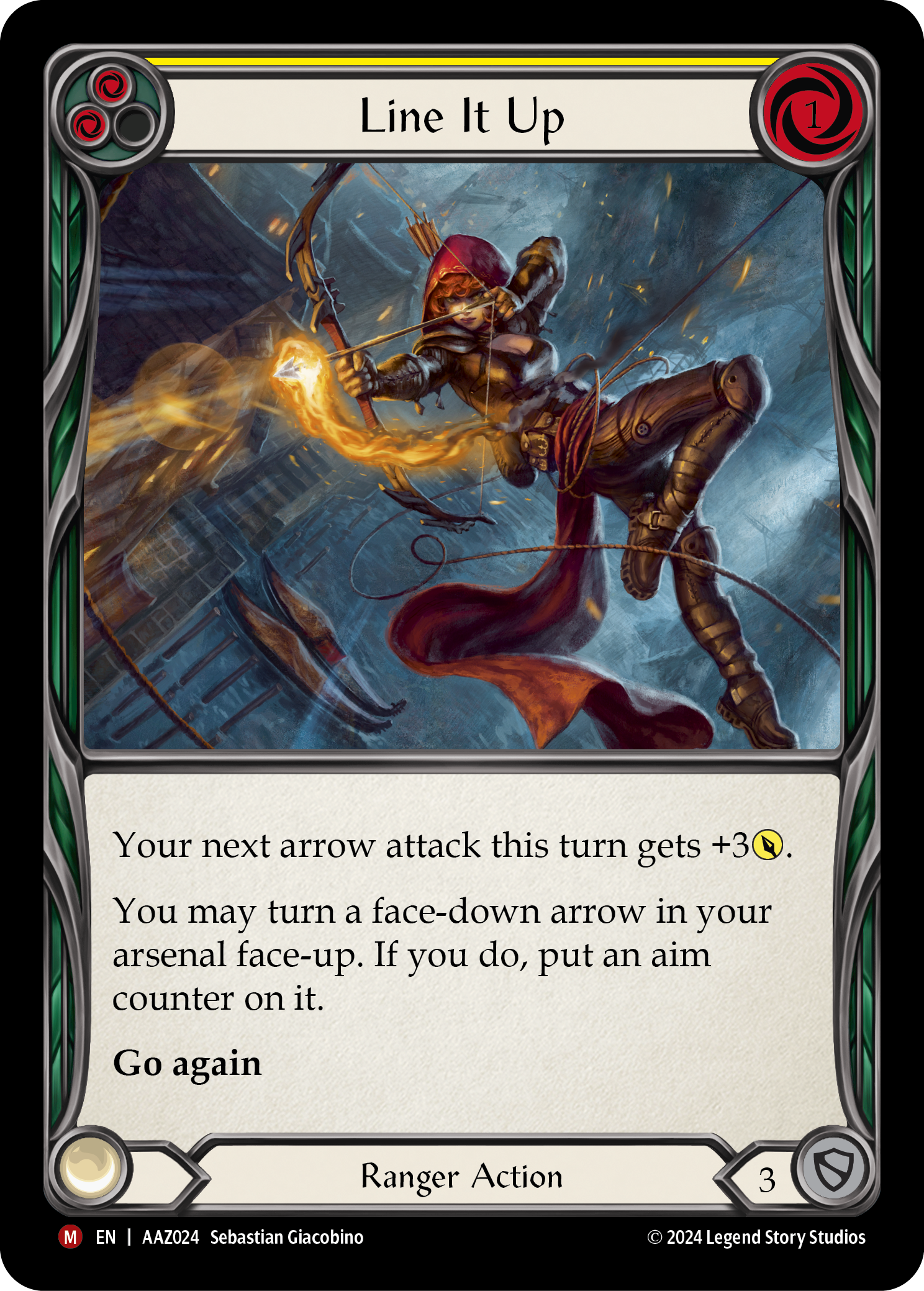 Line It Up AAZ024 (Armory Deck: Azalea) 