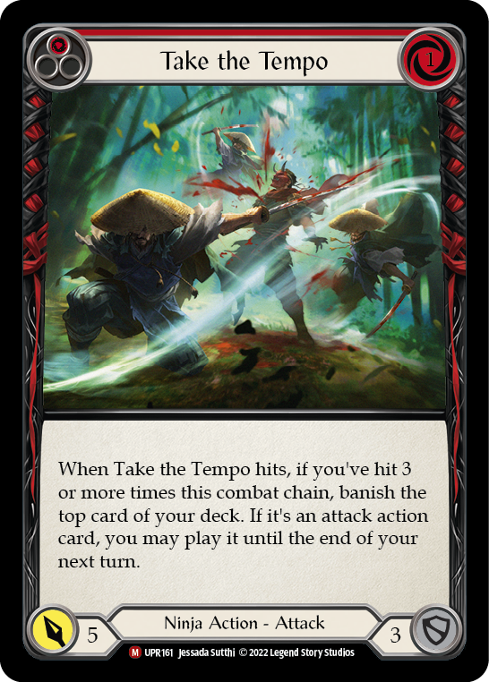Take the Tempo UPR161 (Uprising)  - Rainbow Foil