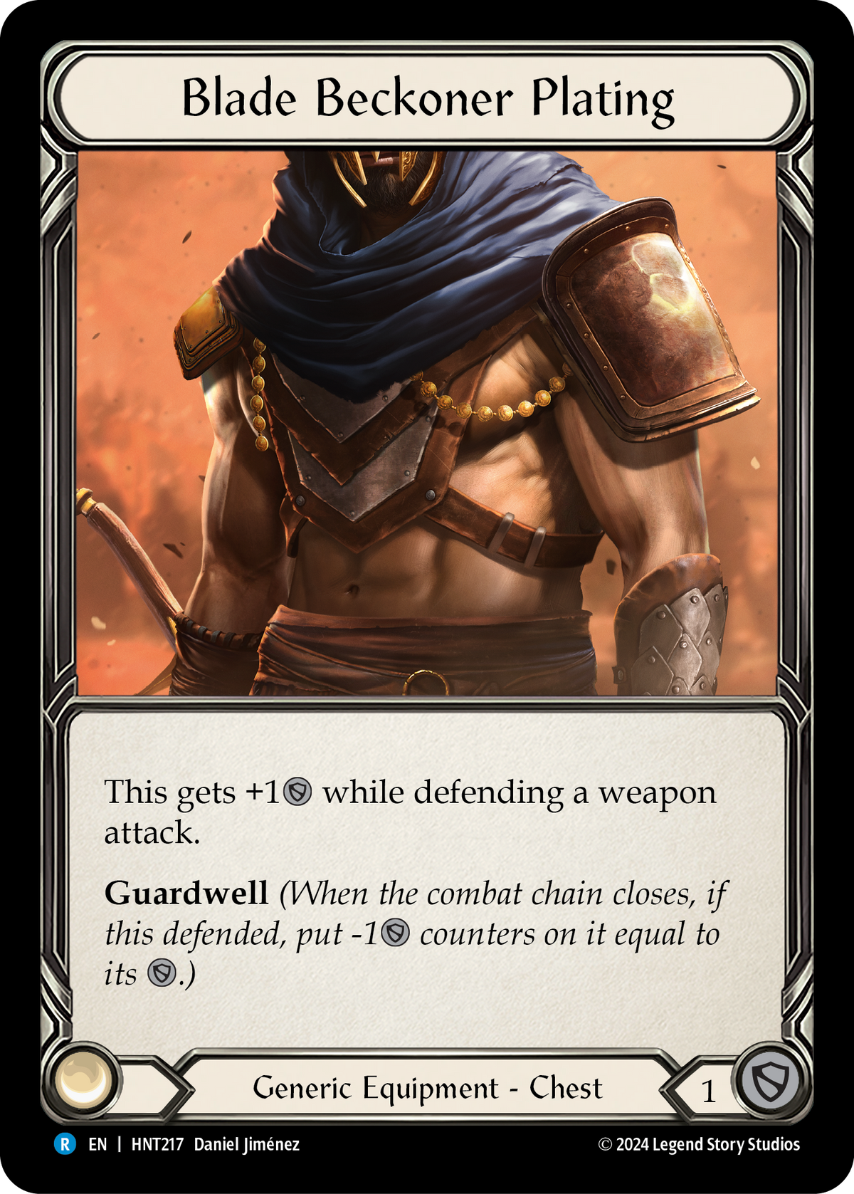 Blade Beckoner Plating HNT217 (The Hunted)  - Cold Foil