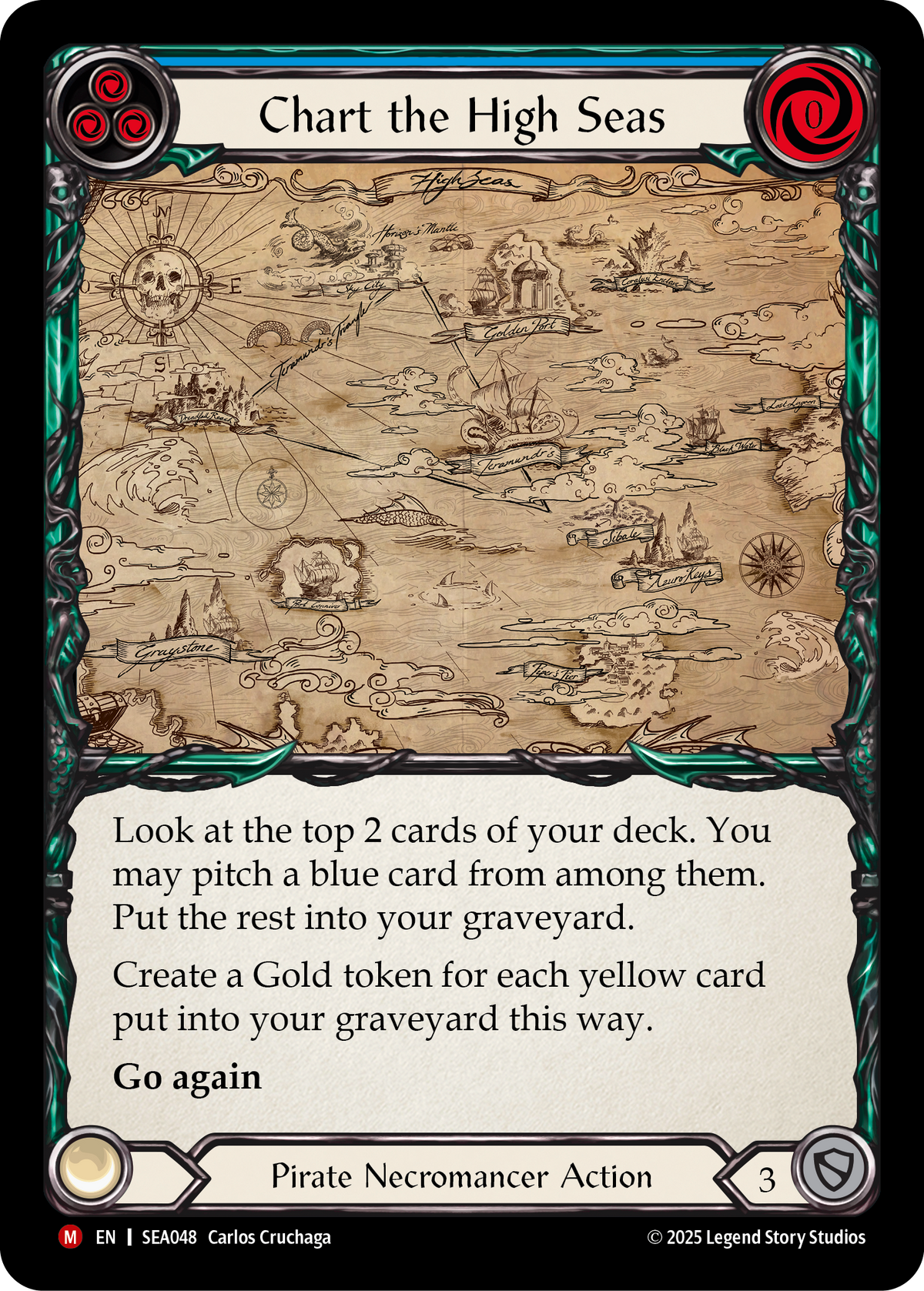 Chart the High Seas SEA048 (High Seas) 