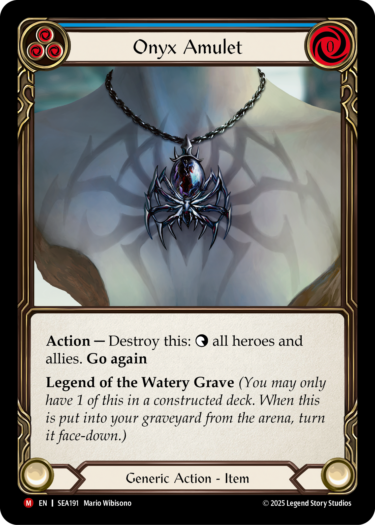 Onyx Amulet SEA191 (High Seas) 