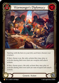 Warmonger's Diplomacy SUP270 (Super Slam)  - Cold Foil