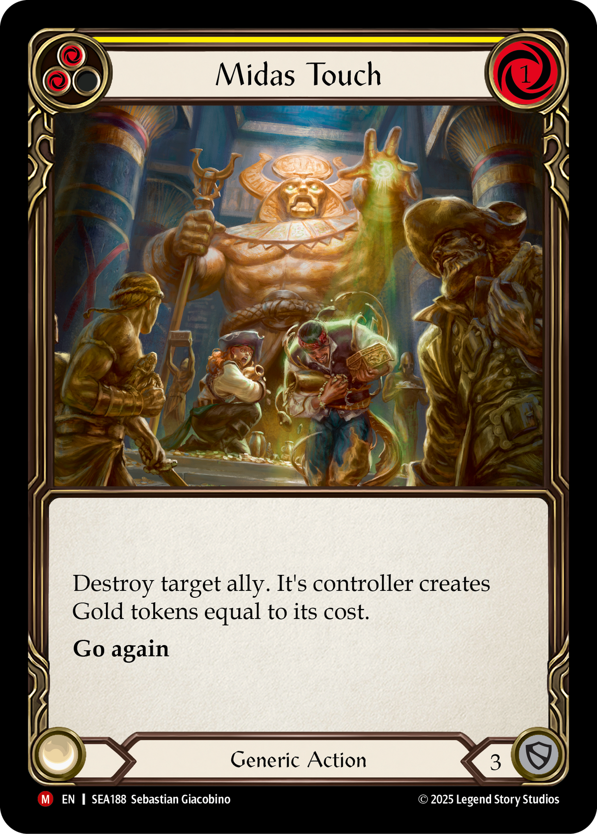 Midas Touch SEA188 (High Seas)  - Rainbow Foil