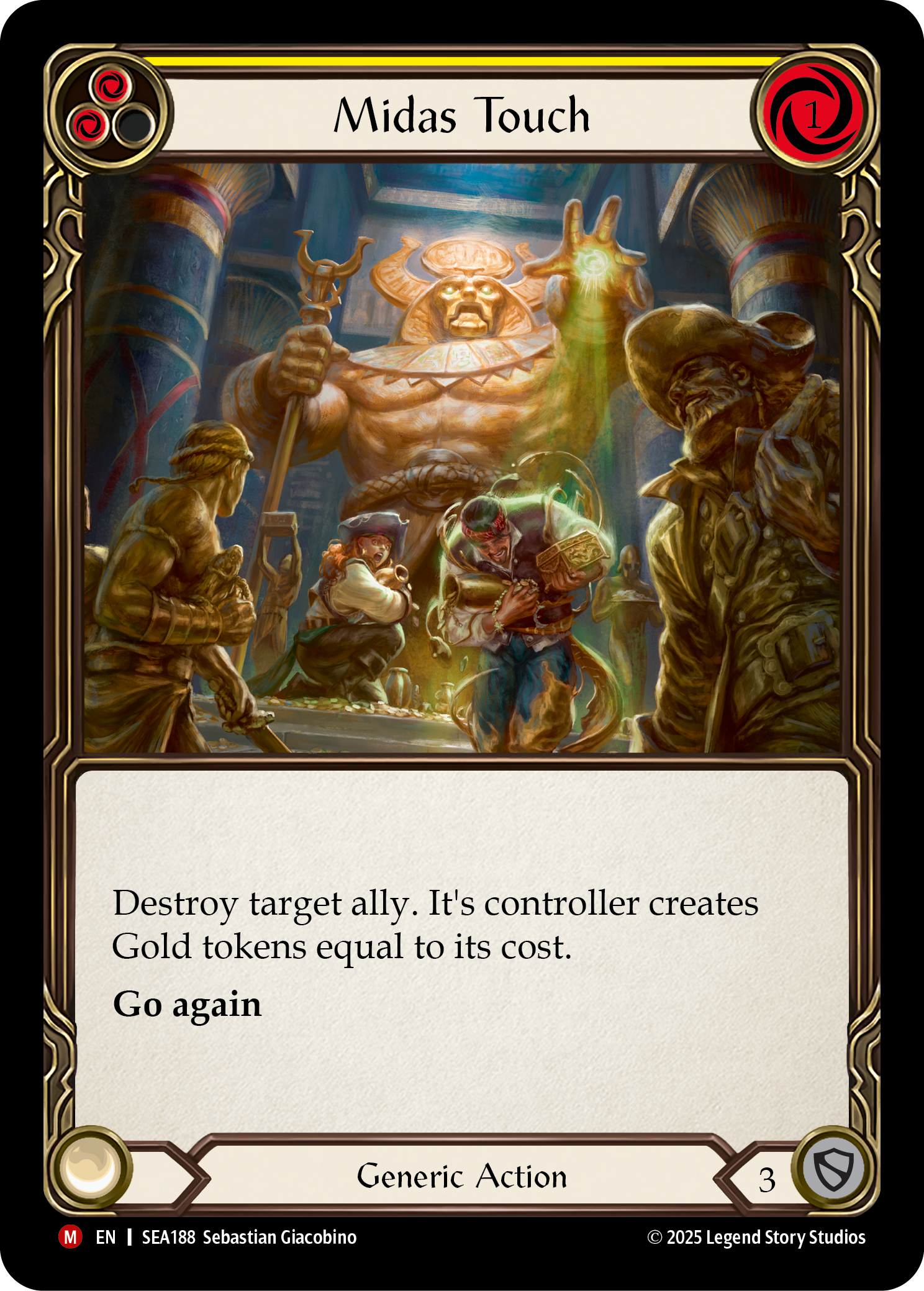 Midas Touch SEA188 (High Seas)  - Rainbow Foil