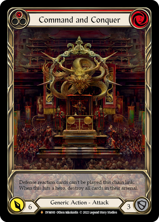 Command and Conquer DYN000 (Dynasty)  - Cold Foil