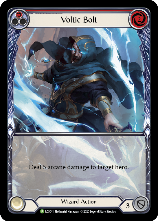 Voltic Bolt LGS041 (Flesh and Blood: Promo Cards)  - Rainbow Foil