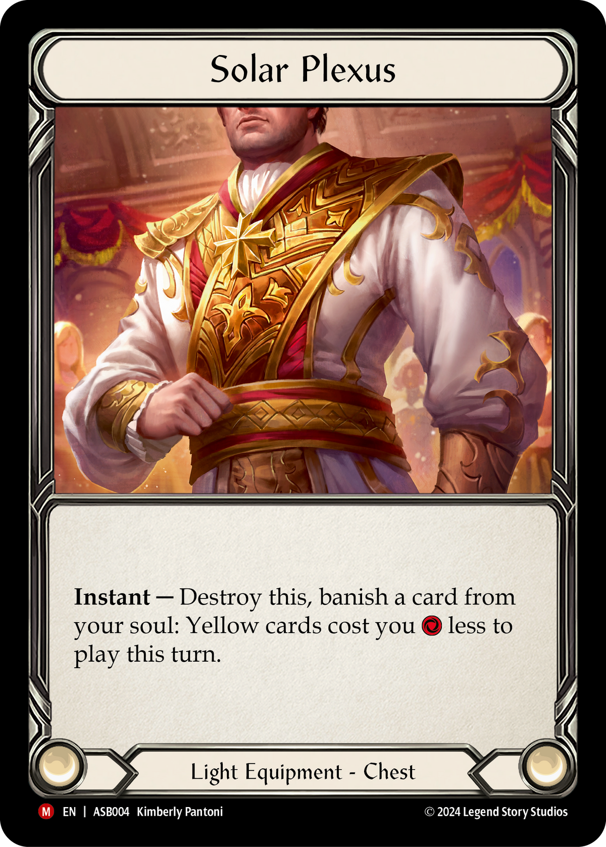 Solar Plexus ASB004 (Armory Deck: Boltyn)  - Rainbow Foil
