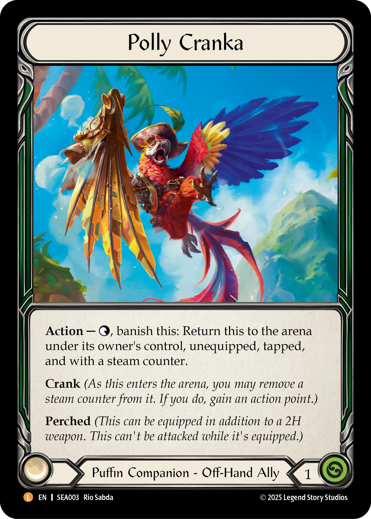 Polly Cranka SEA003 (High Seas)  - Rainbow Foil