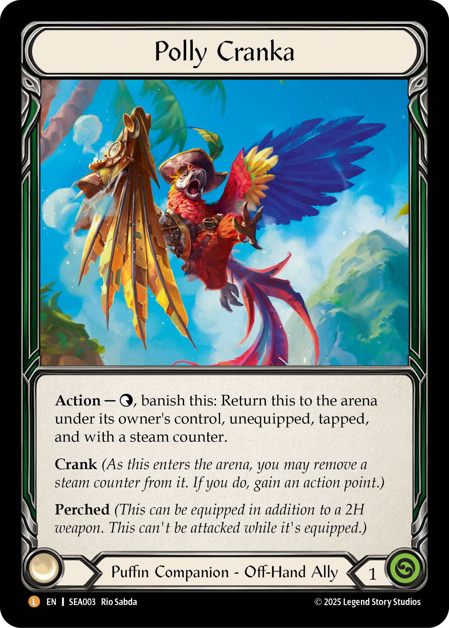Polly Cranka SEA003 (High Seas)  - Rainbow Foil