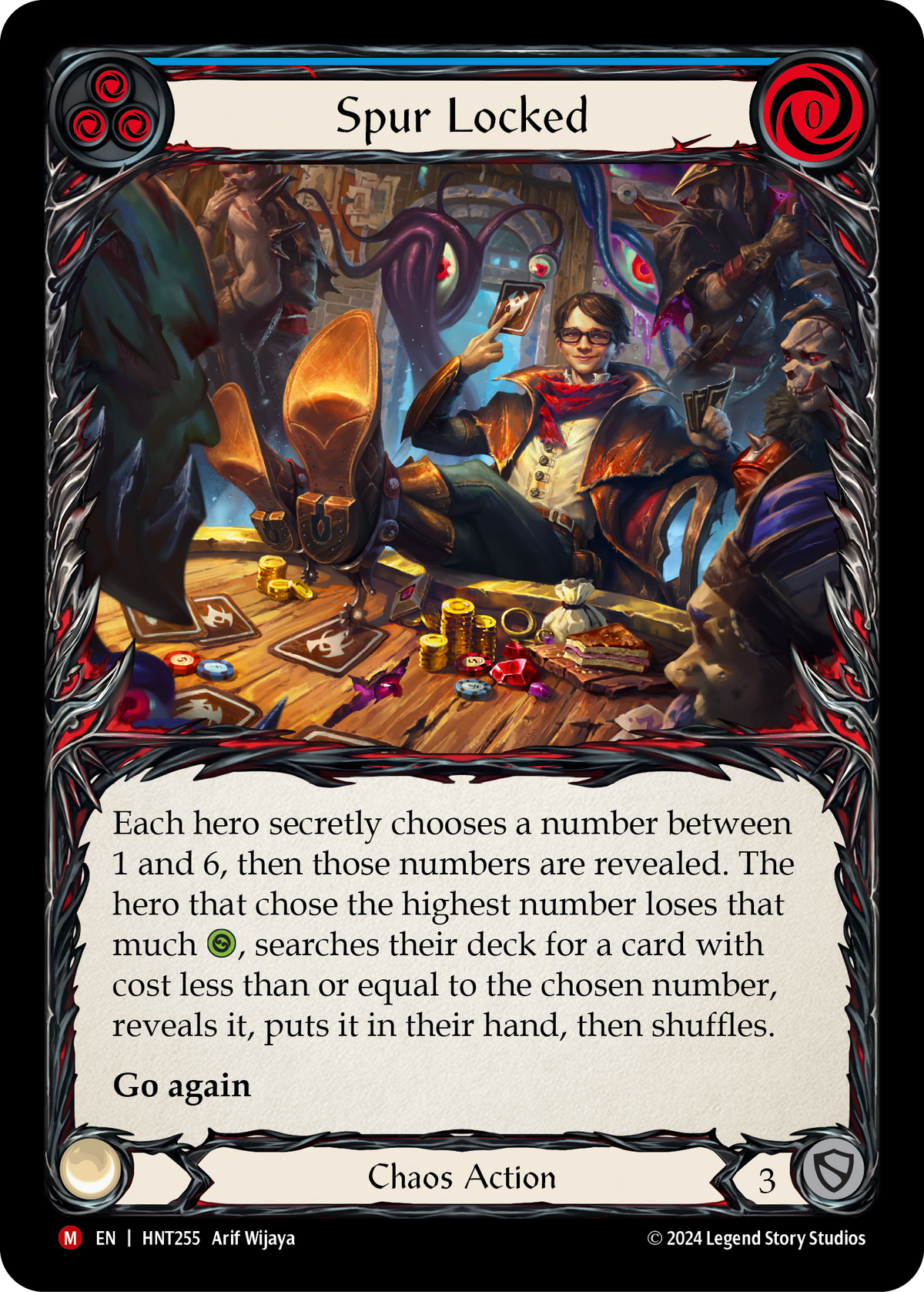 Spur Locked HNT255 (The Hunted)  - Rainbow Foil