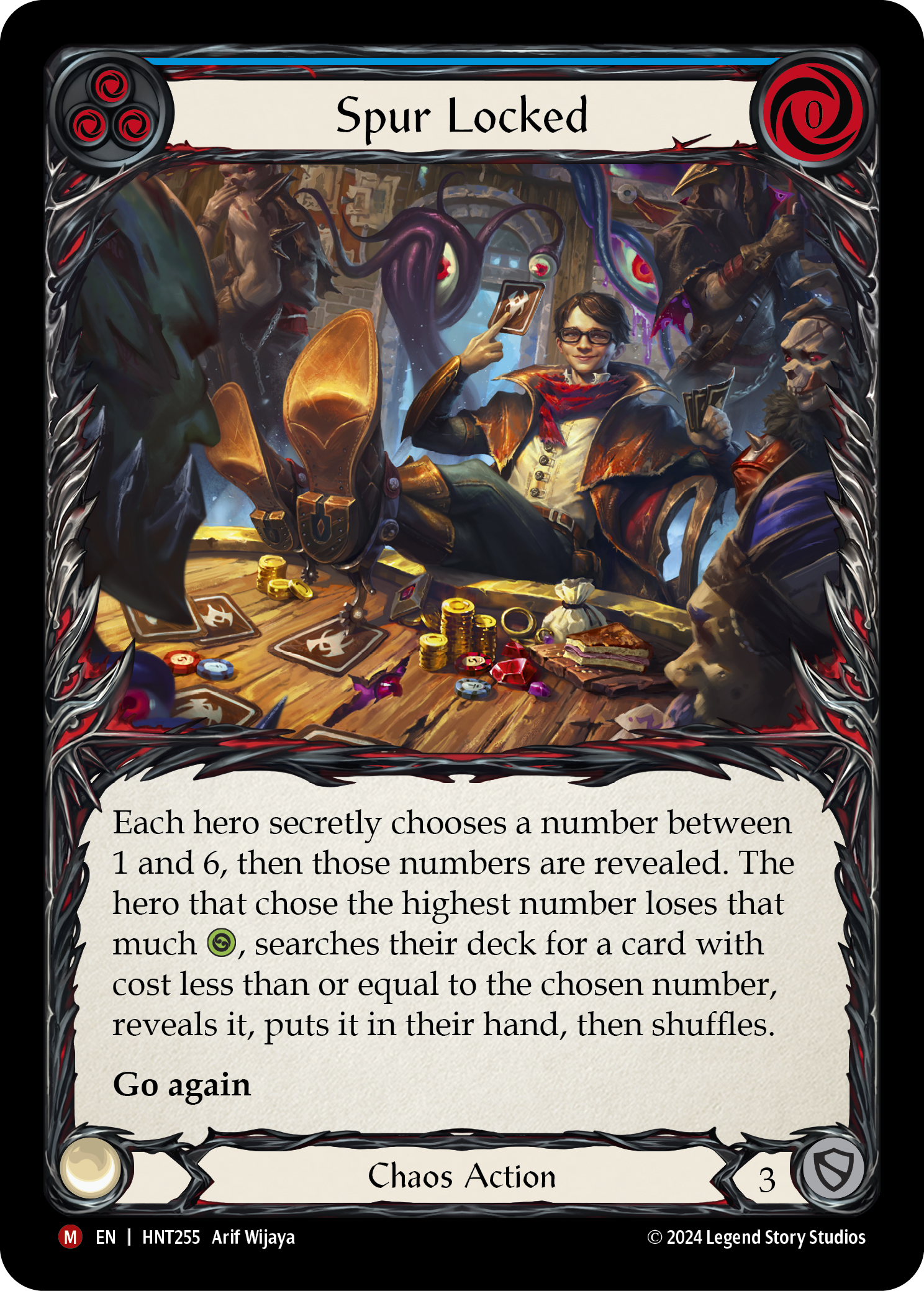 Spur Locked HNT255 (The Hunted)  - Rainbow Foil