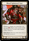 Blood Splattered Vest HNT168 (The Hunted)  - Rainbow Foil
