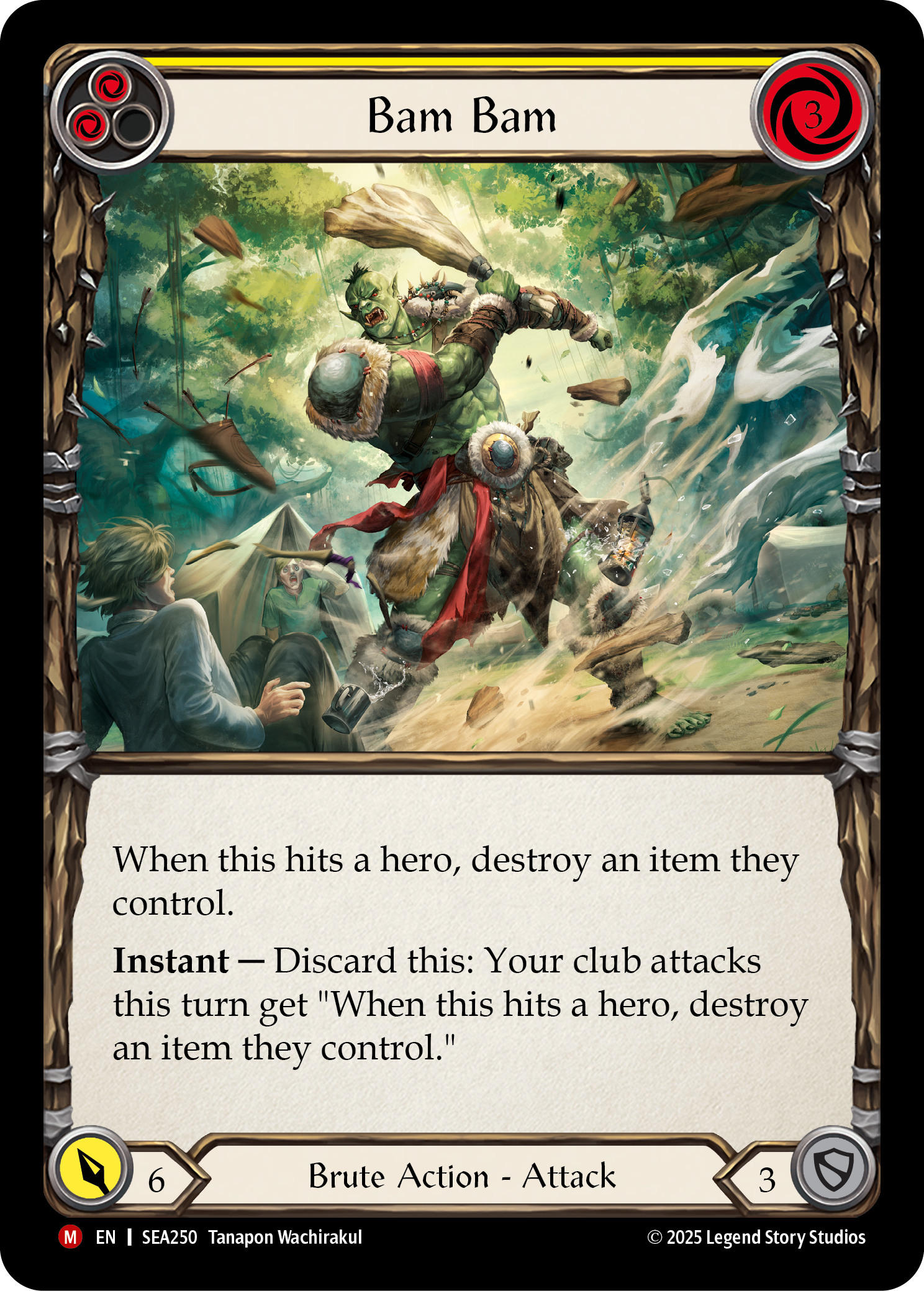 Bam Bam SEA250 (High Seas)  - Rainbow Foil