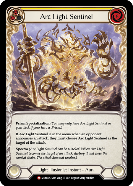 Arc Light Sentinel MON005 (Monarch)  - 1st Edition Normal