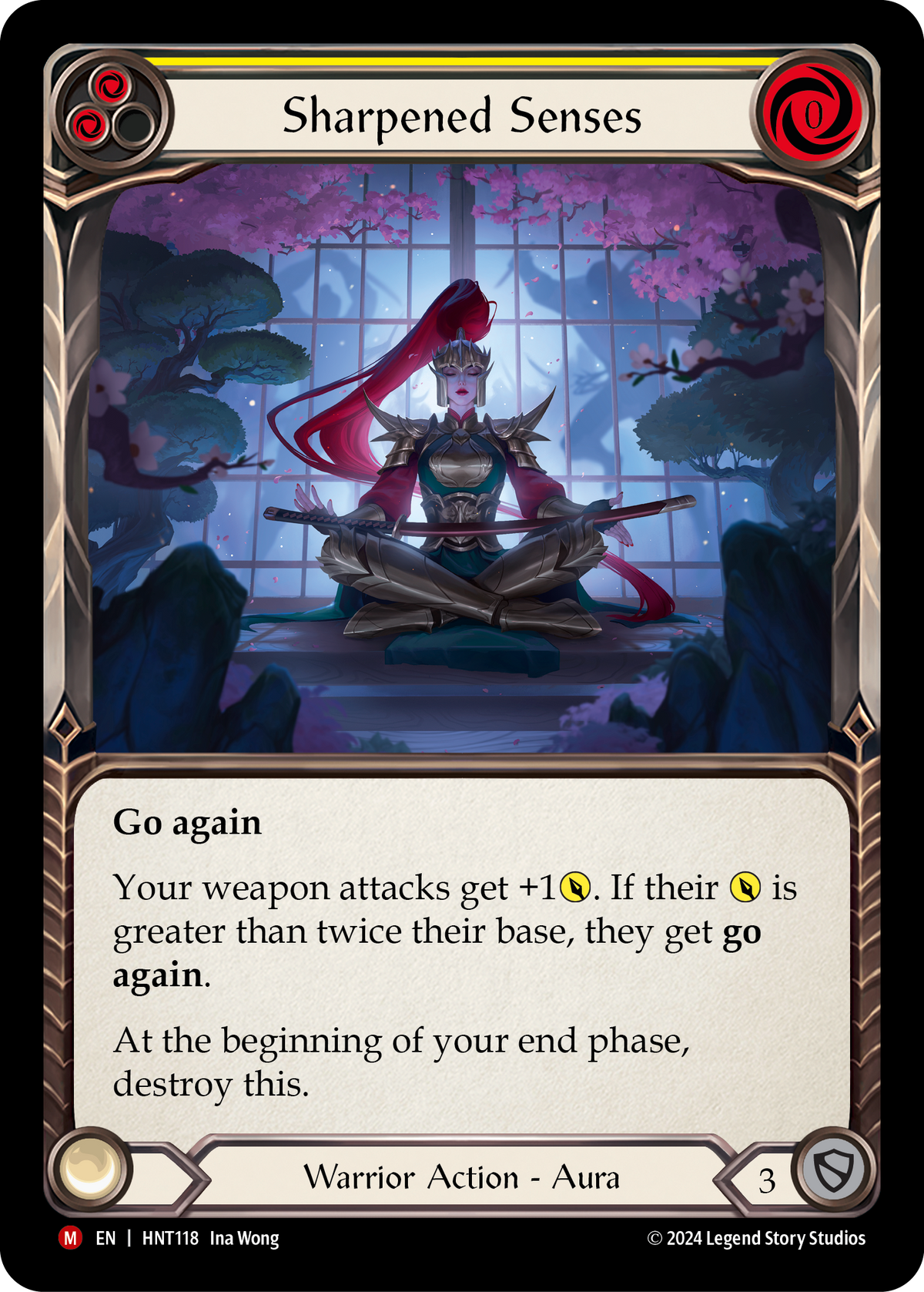 Sharpened Senses HNT118 (The Hunted) 