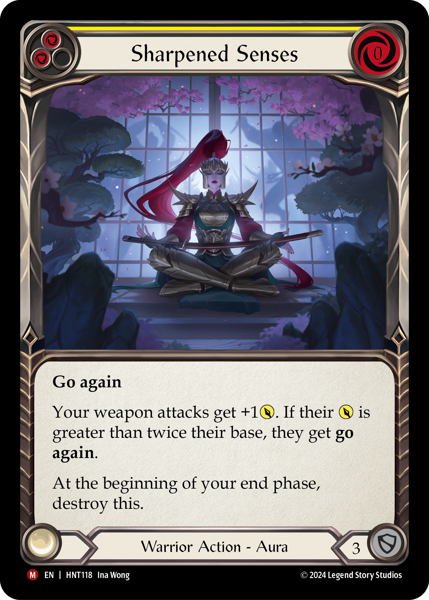 Sharpened Senses HNT118 (The Hunted) 