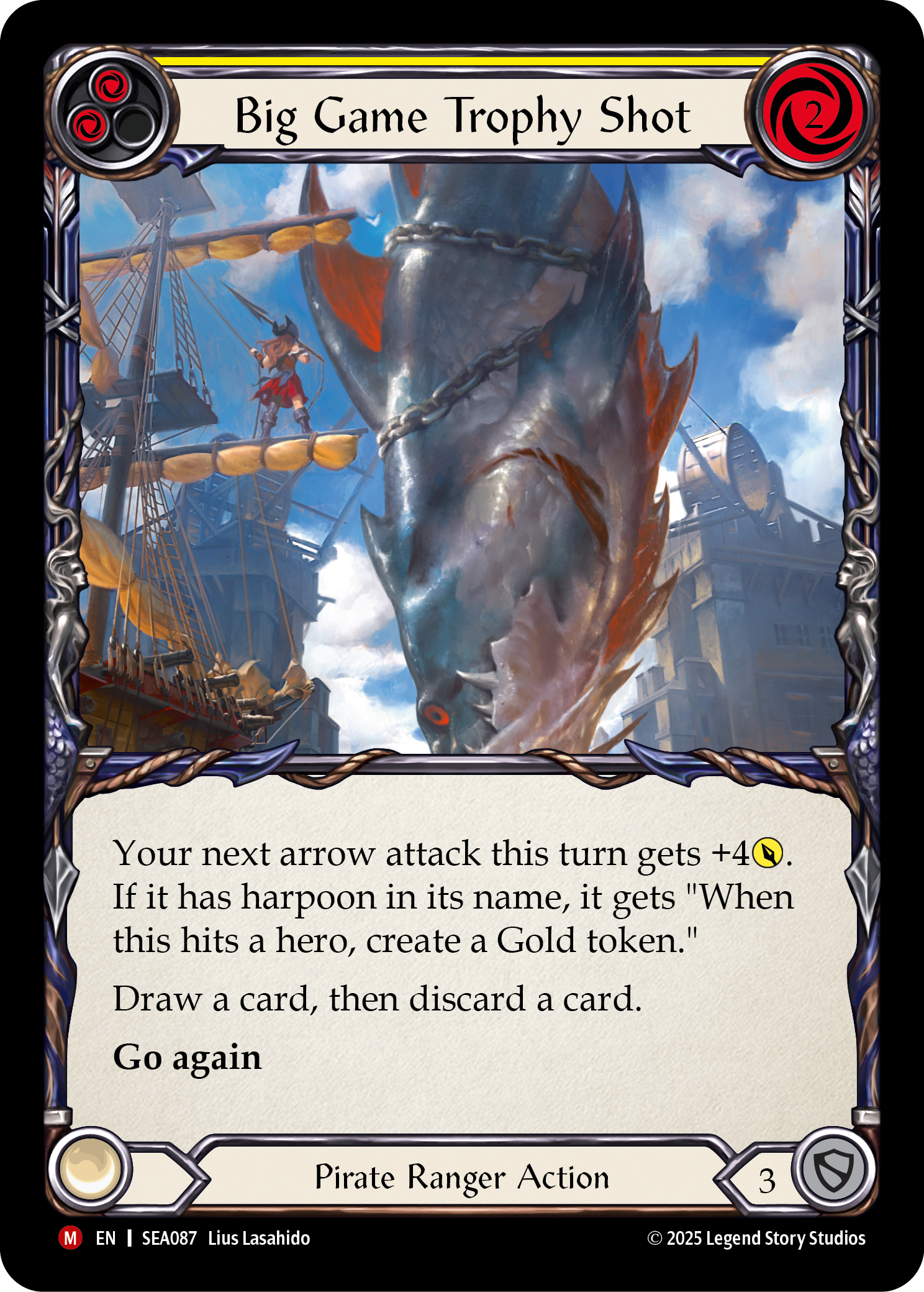 Big Game Trophy Shot SEA087 (High Seas)  - Rainbow Foil
