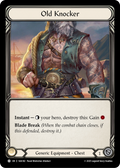 Old Knocker Treasure SEA182 (High Seas)  - Cold Foil