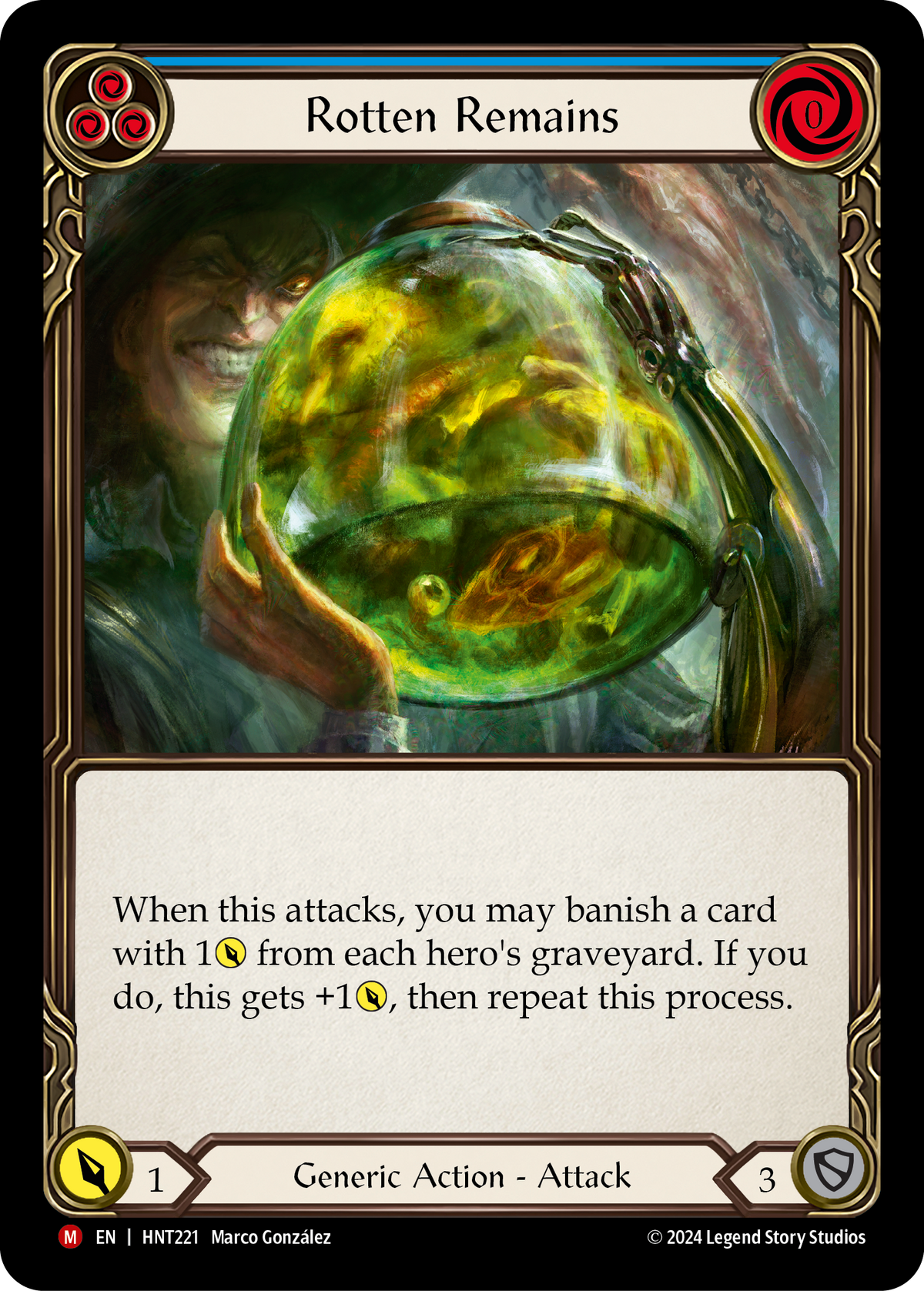Rotten Remains HNT221 (The Hunted)  - Rainbow Foil