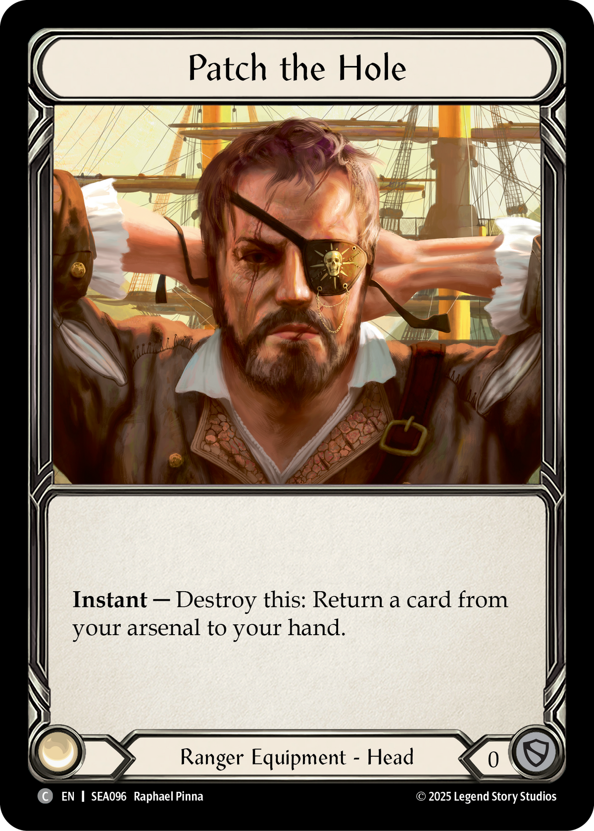 Patch the Hole Treasure SEA096 (High Seas)  - Cold Foil