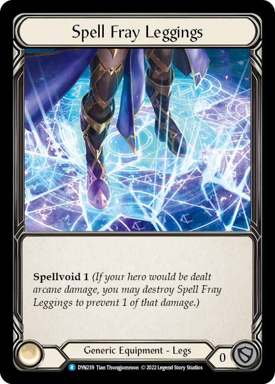 Spell Fray Leggings DYN239 (Dynasty)  - Cold Foil