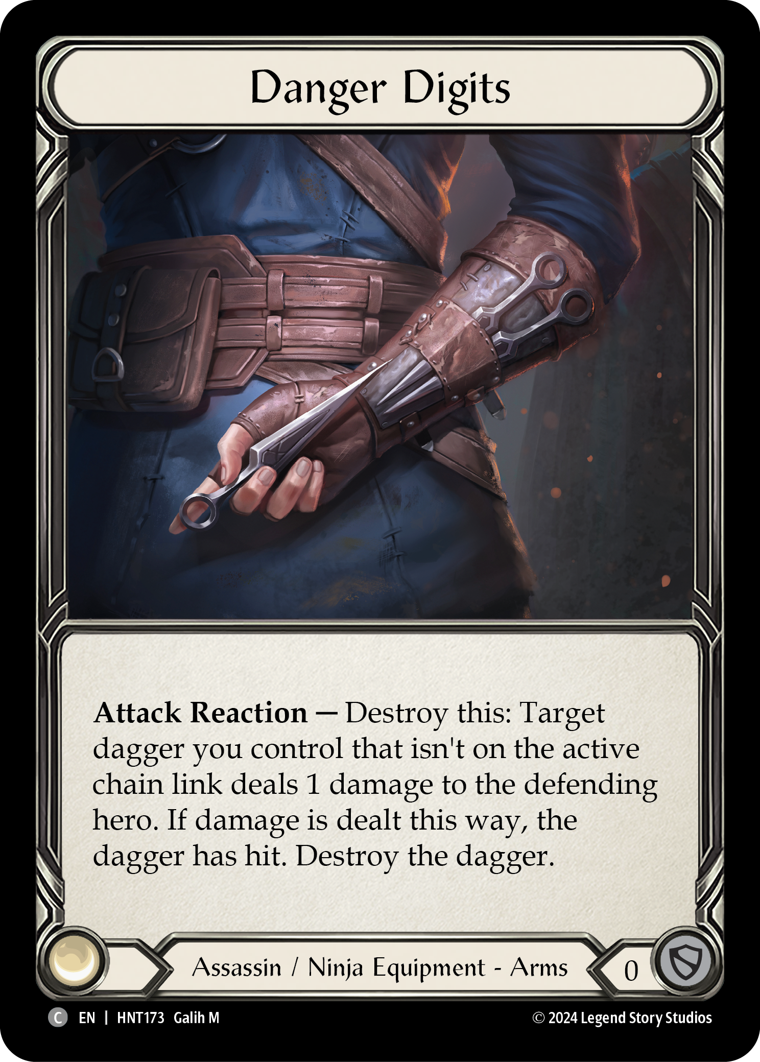 Danger Digits HNT173 (The Hunted)  - Cold Foil