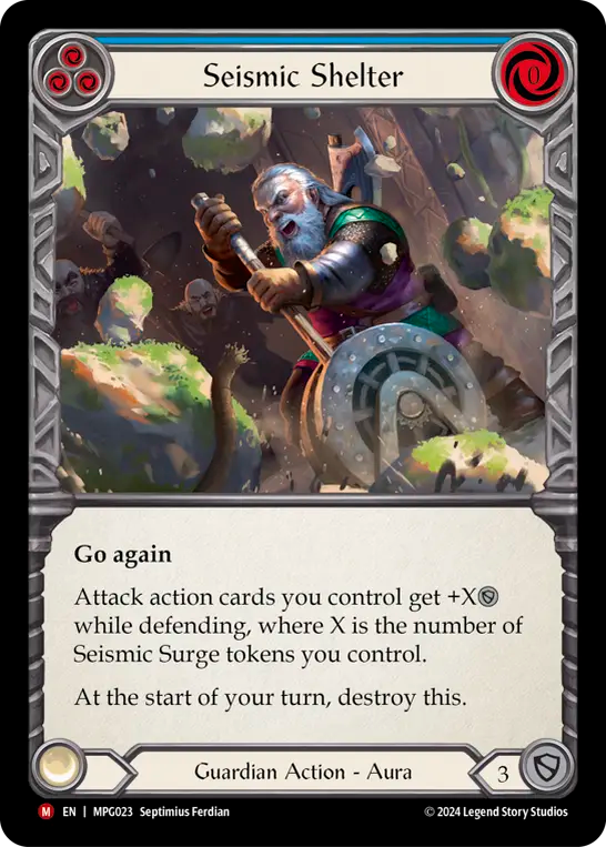 Seismic Shelter MPG023 (Mastery Pack Guardian) 