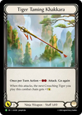 Tiger Taming Khakkara LGS292 (Flesh and Blood: Promo Cards)  - Rainbow Foil
