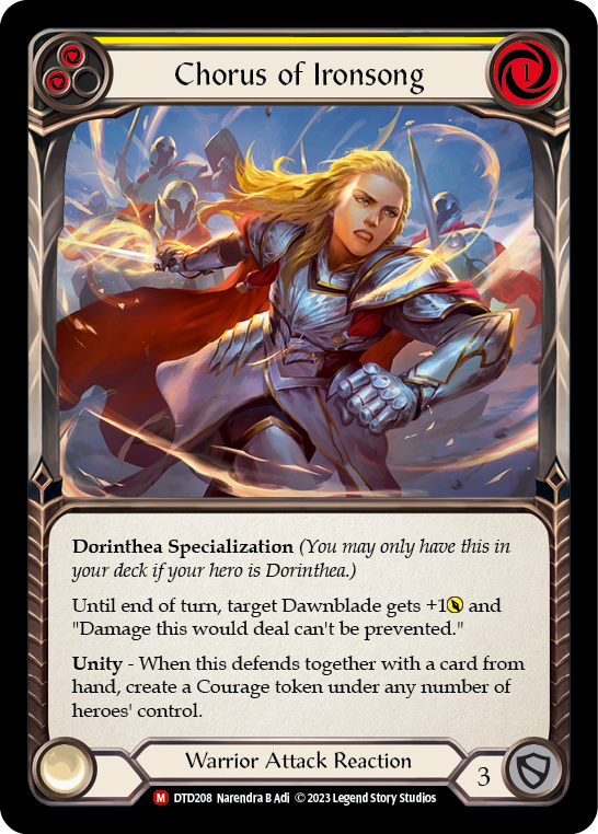Chorus of Ironsong DTD208 (Dusk till Dawn) 