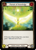 Pursuit of Knowledge ARC161 (Arcane Rising)  - 1st Edition Rainbow Foil