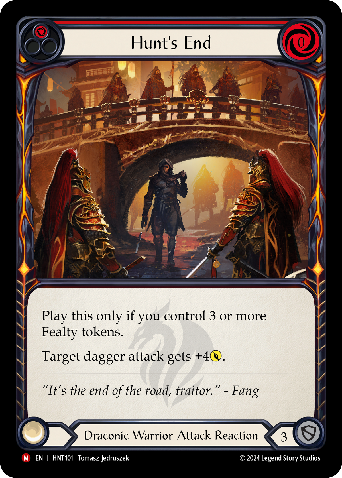 Hunt's End HNT101 (The Hunted)  - Rainbow Foil