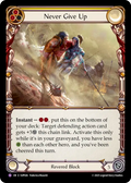 Never Give Up SUP026 (Super Slam)  - Rainbow Foil