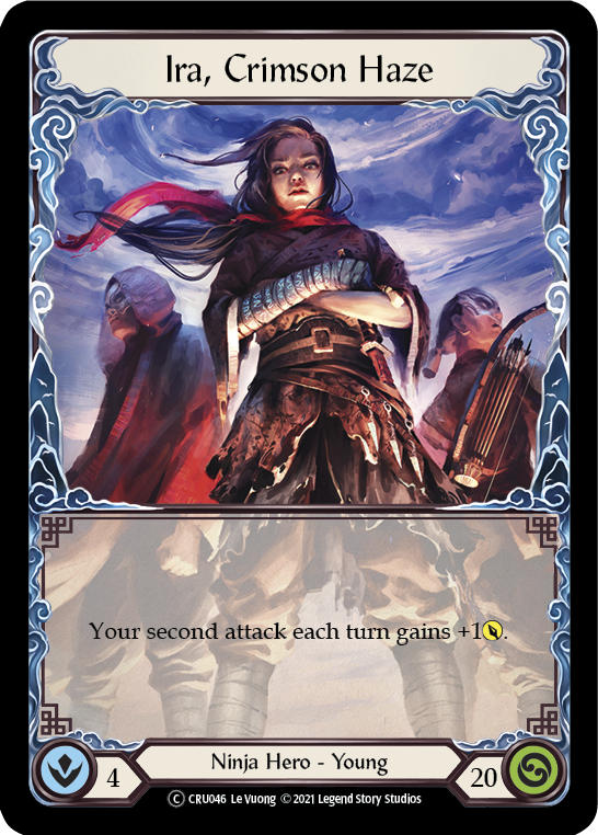 Ira Crimson Haze CRU046 (Crucible of War)  - Unlimited Edition Rainbow Foil