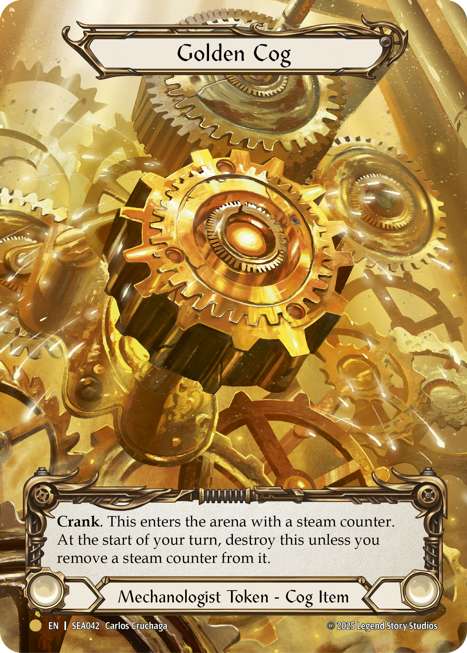 Golden Cog SEA042 (High Seas)  - Rainbow Foil
