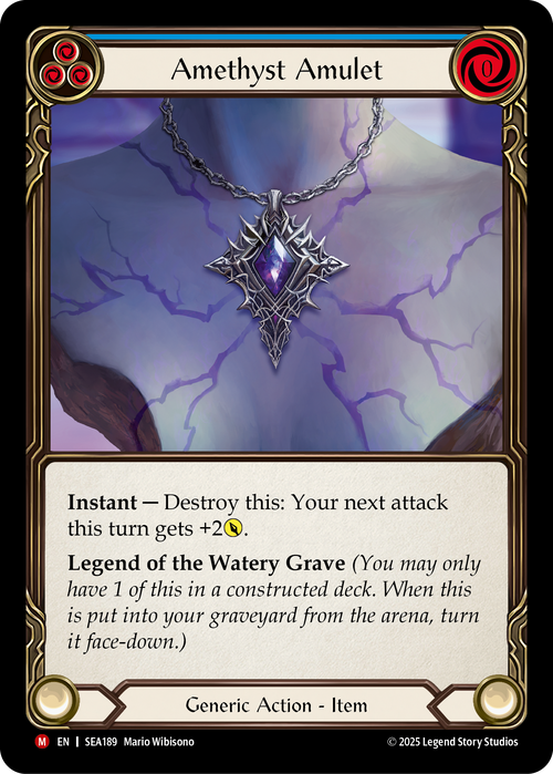 Amethyst Amulet SEA189 (High Seas) 