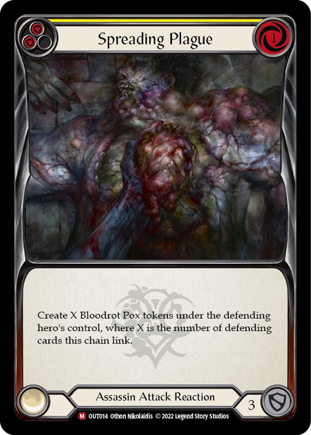 Spreading Plague OUT014 (Outsiders)  - Rainbow Foil